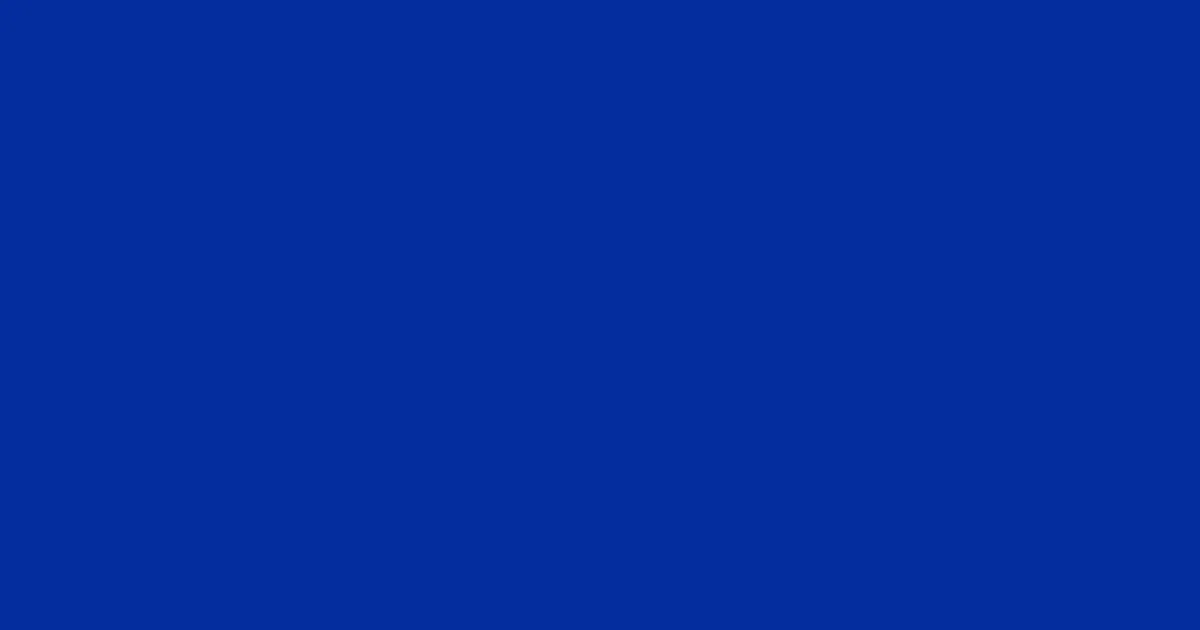 #042d9f international klein blue color image