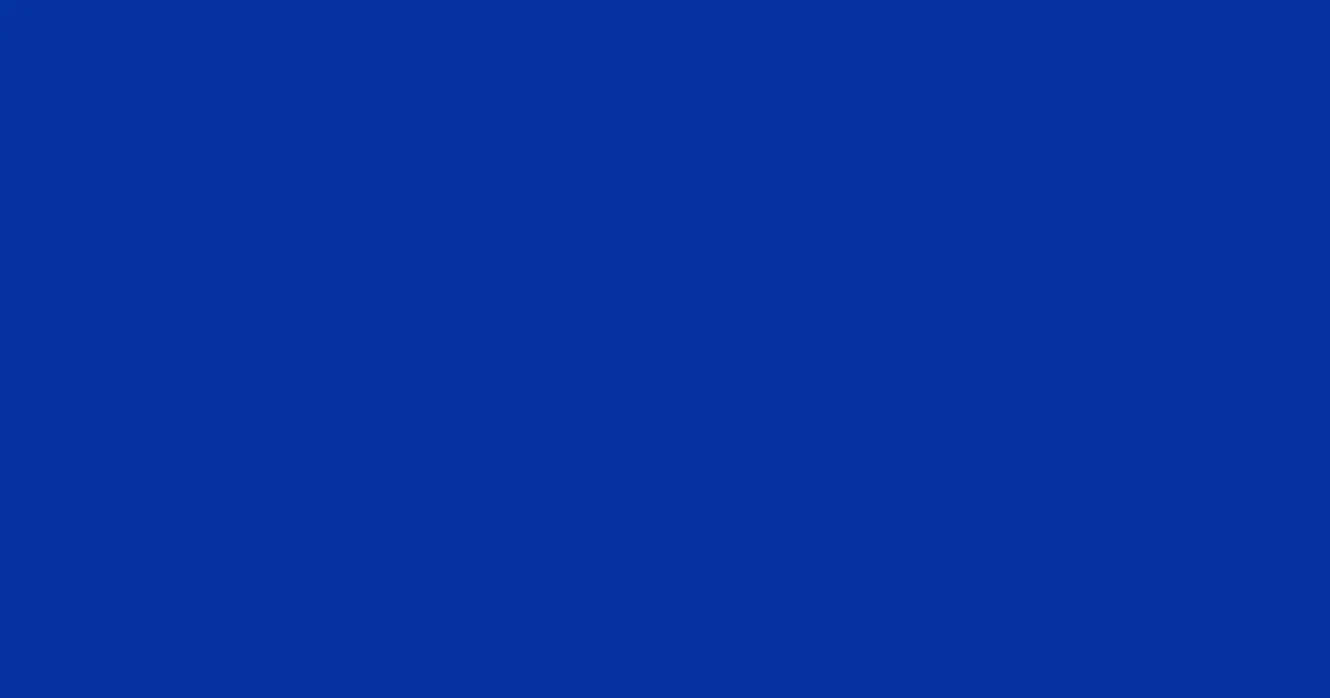 #0433a0 international klein blue color image