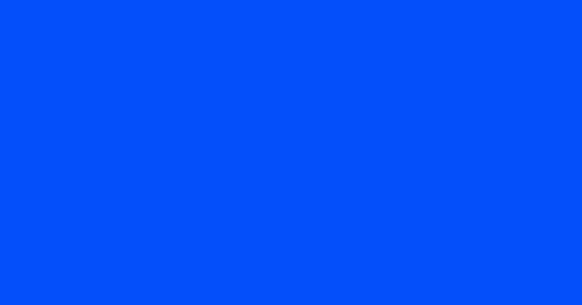 #044ef9 blue ribbon color image