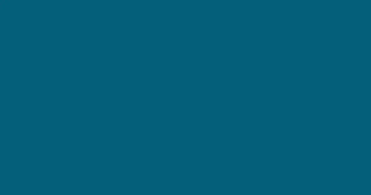 #045e7c venice blue color image
