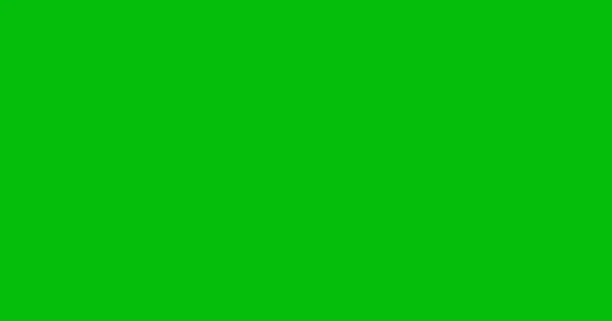#04bf0b green color image