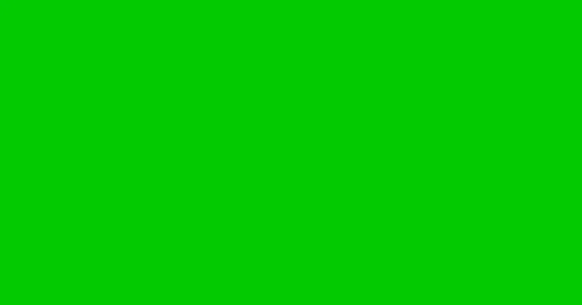 #04ca00 green color image