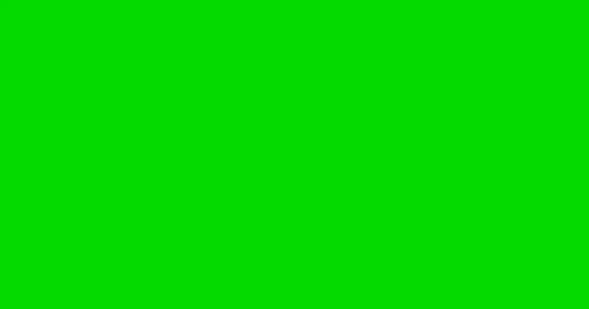 #04d900 green color image