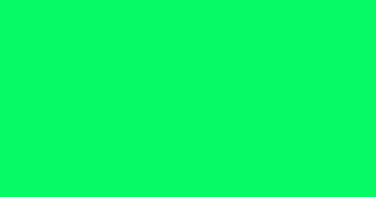 #04f965 spring green color image