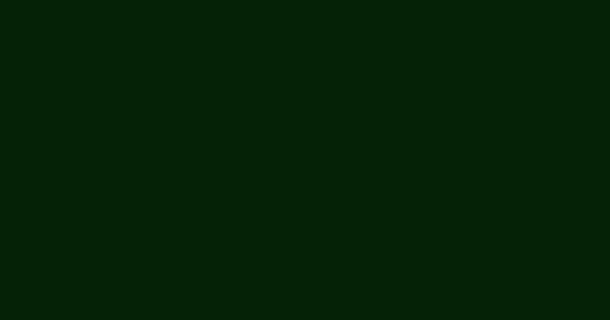 #052205 deep forest green color image