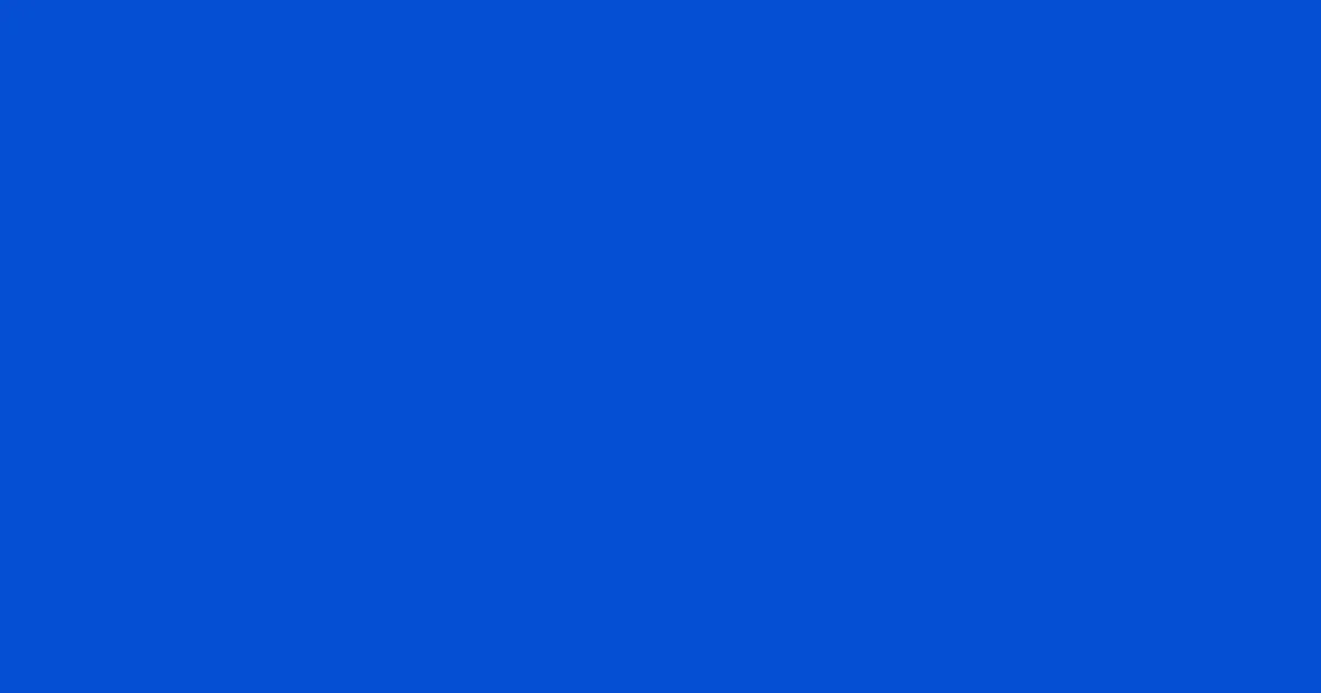 #0550d3 science blue color image