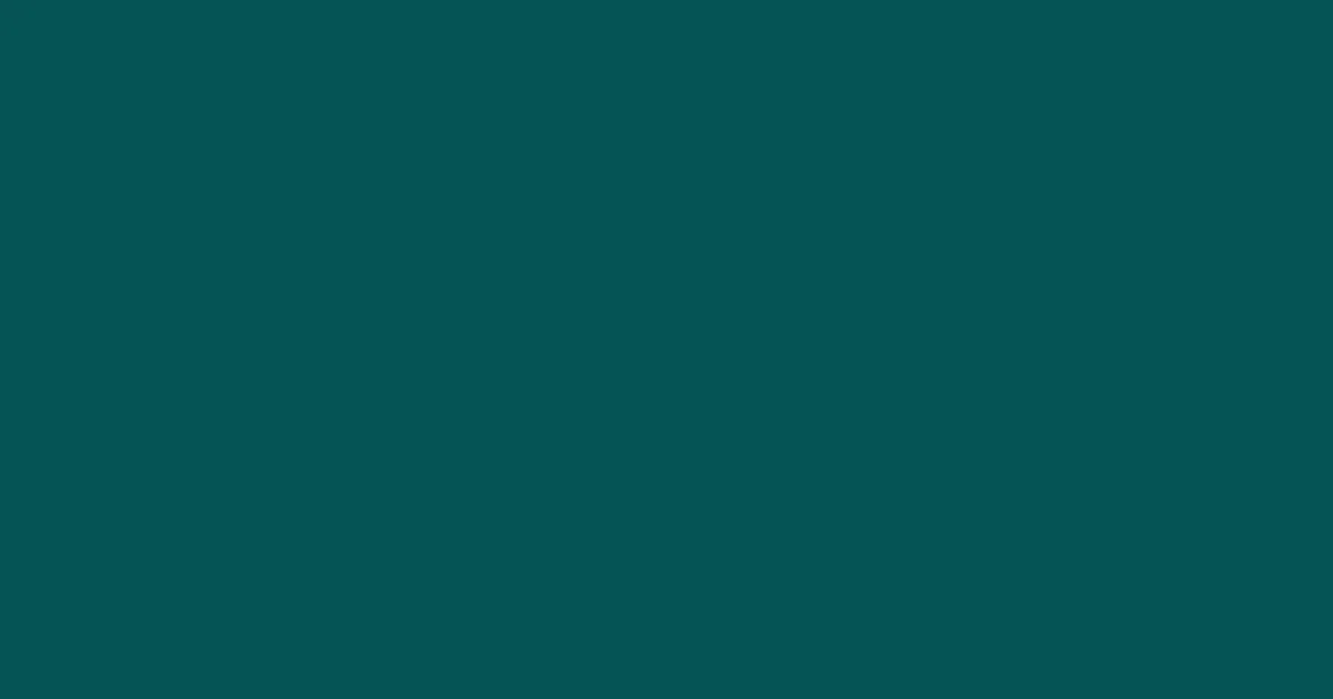 #055454 deep sea green color image