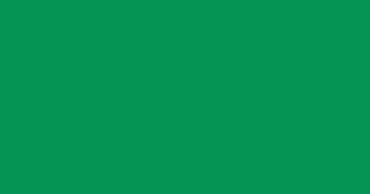 #059353 green haze color image