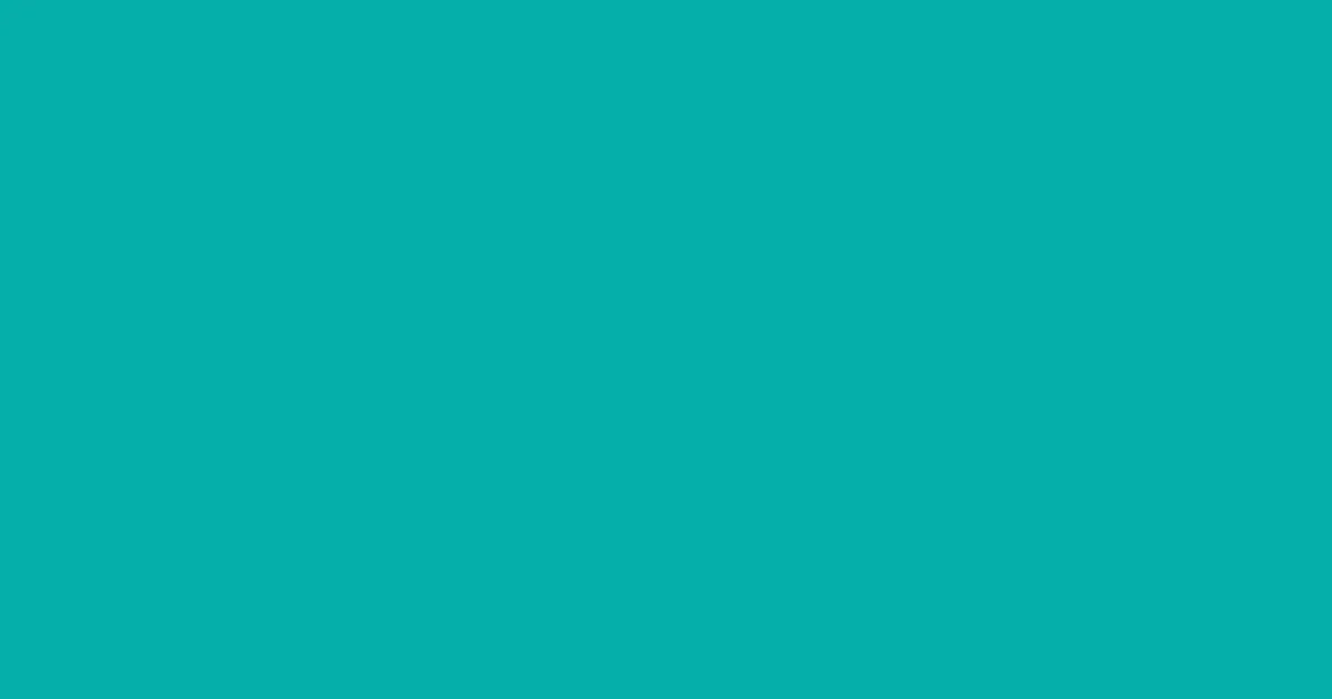 #05aea9 persian green color image