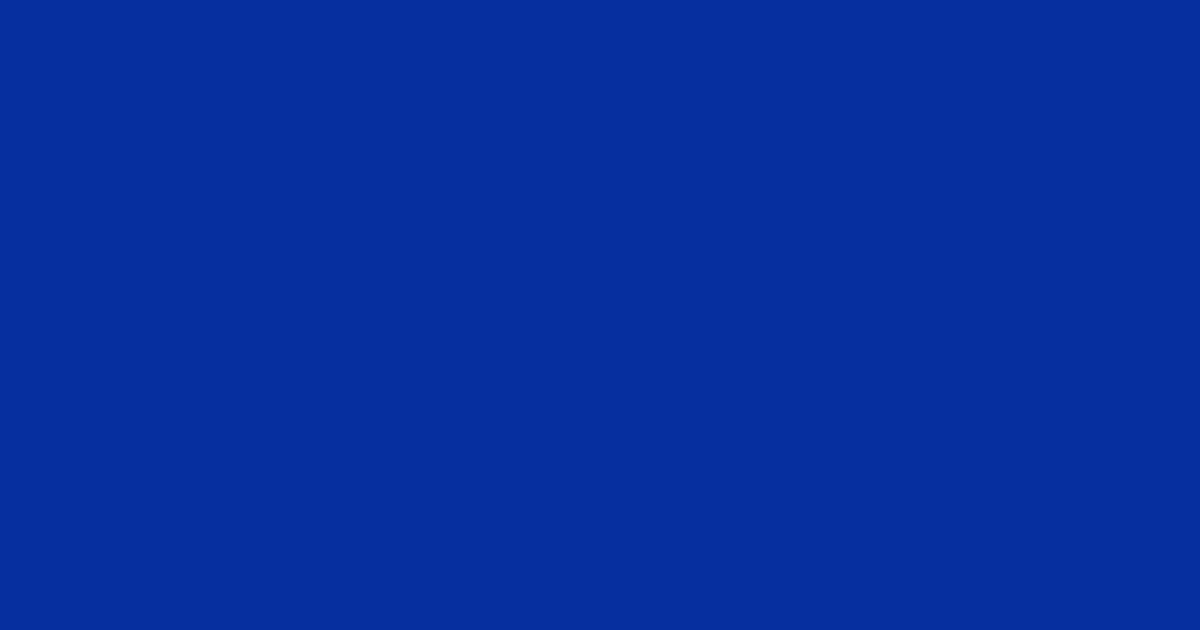 #06309f international klein blue color image