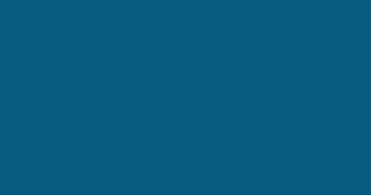 065b7c - Venice Blue Color Informations