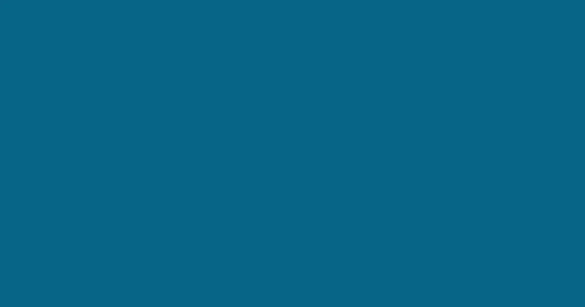 #066586 venice blue color image