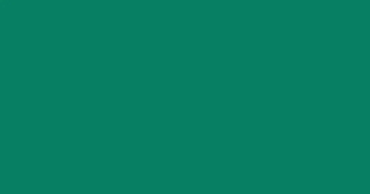 #068161 elf green color image