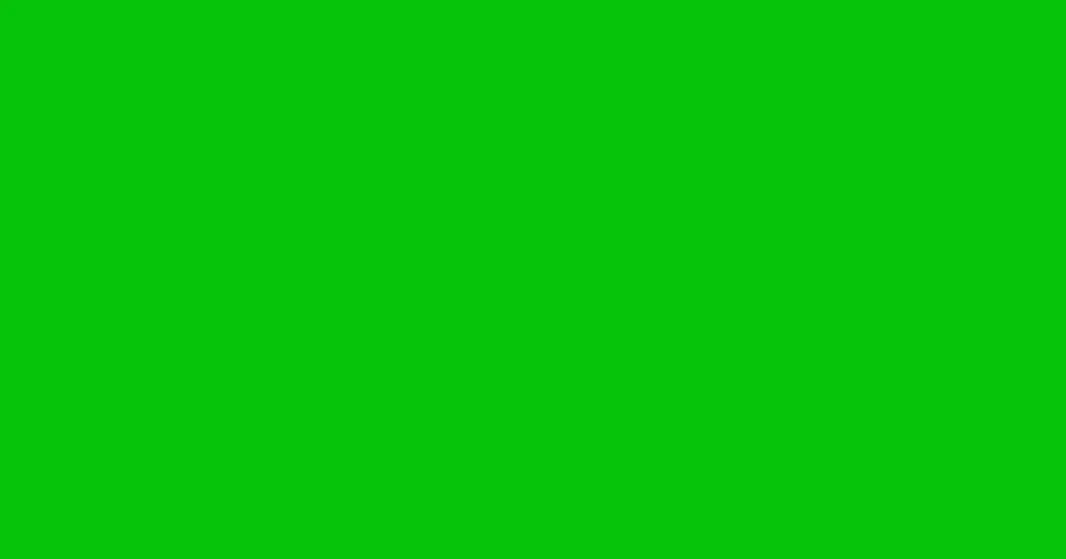 #06c409 green color image