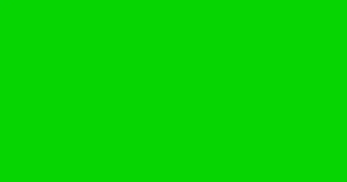 #06d503 green color image