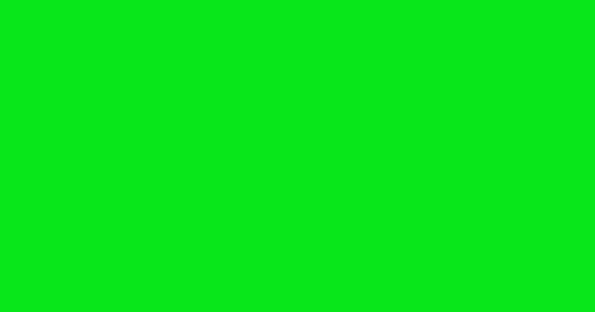 #06e519 green color image