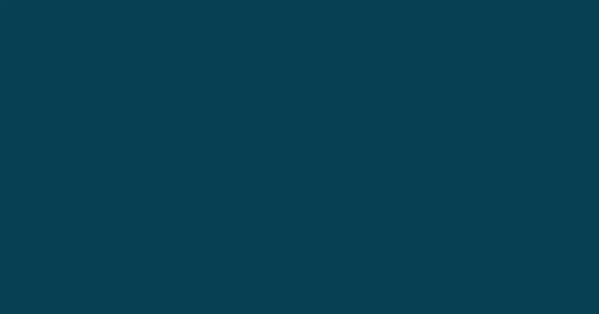 #073f52 tarawera color image