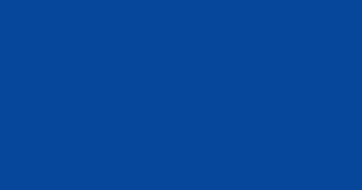 #07469b congress blue color image