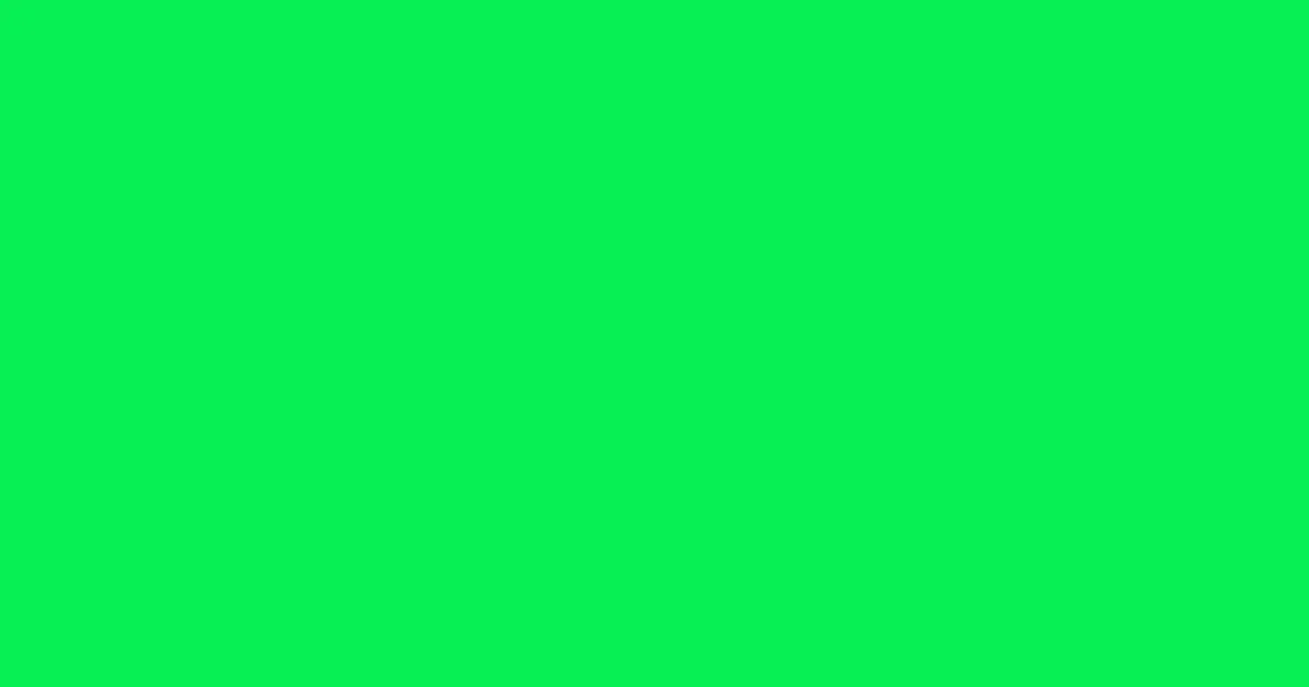 #07f054 malachite color image