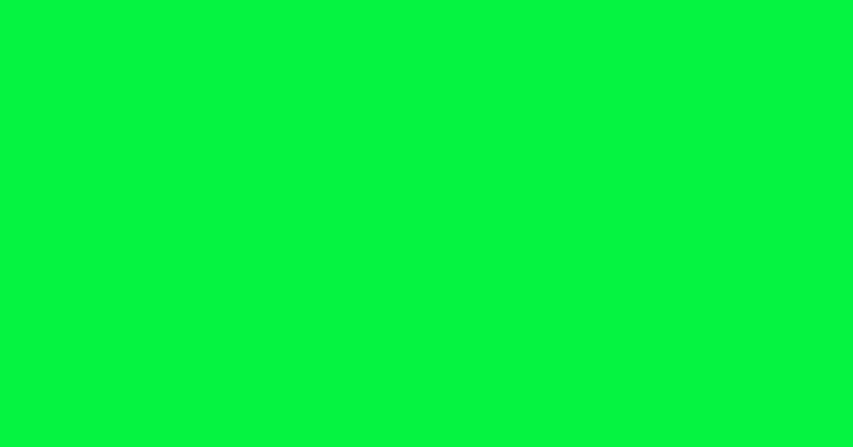 #07f441 malachite color image