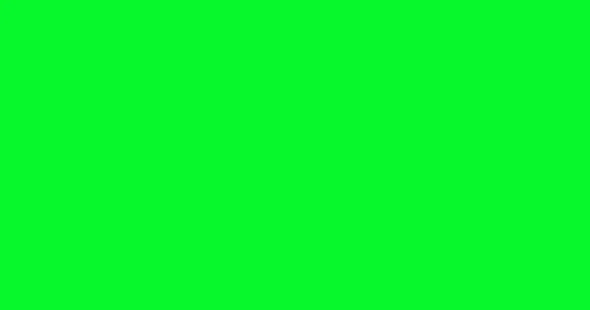 #07f72b green color image