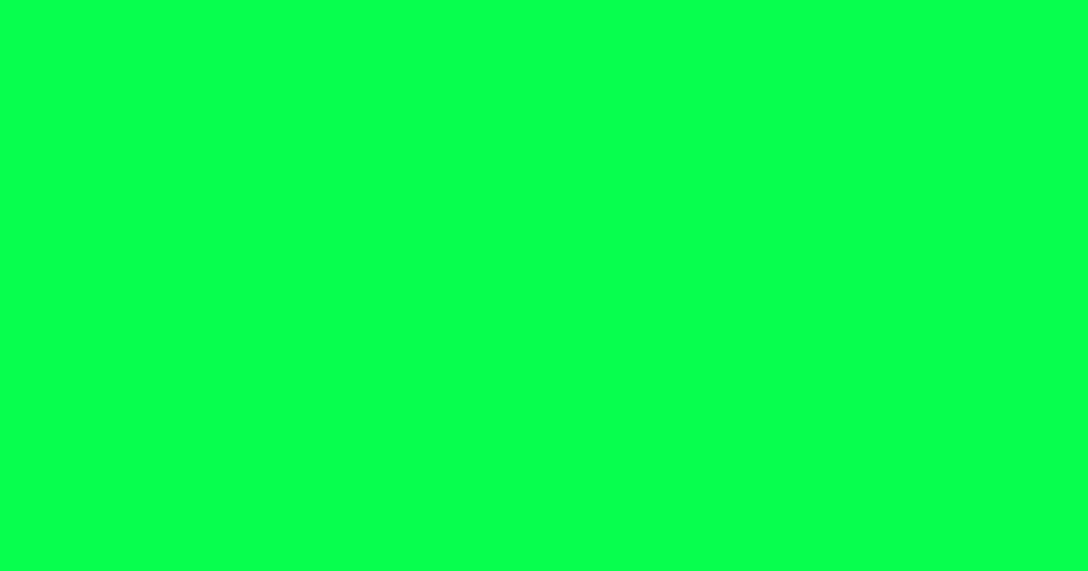 #07ff4d spring green color image