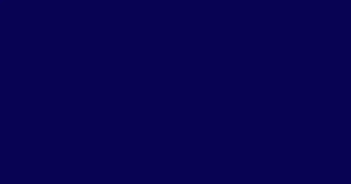 #080351 gulf blue color image