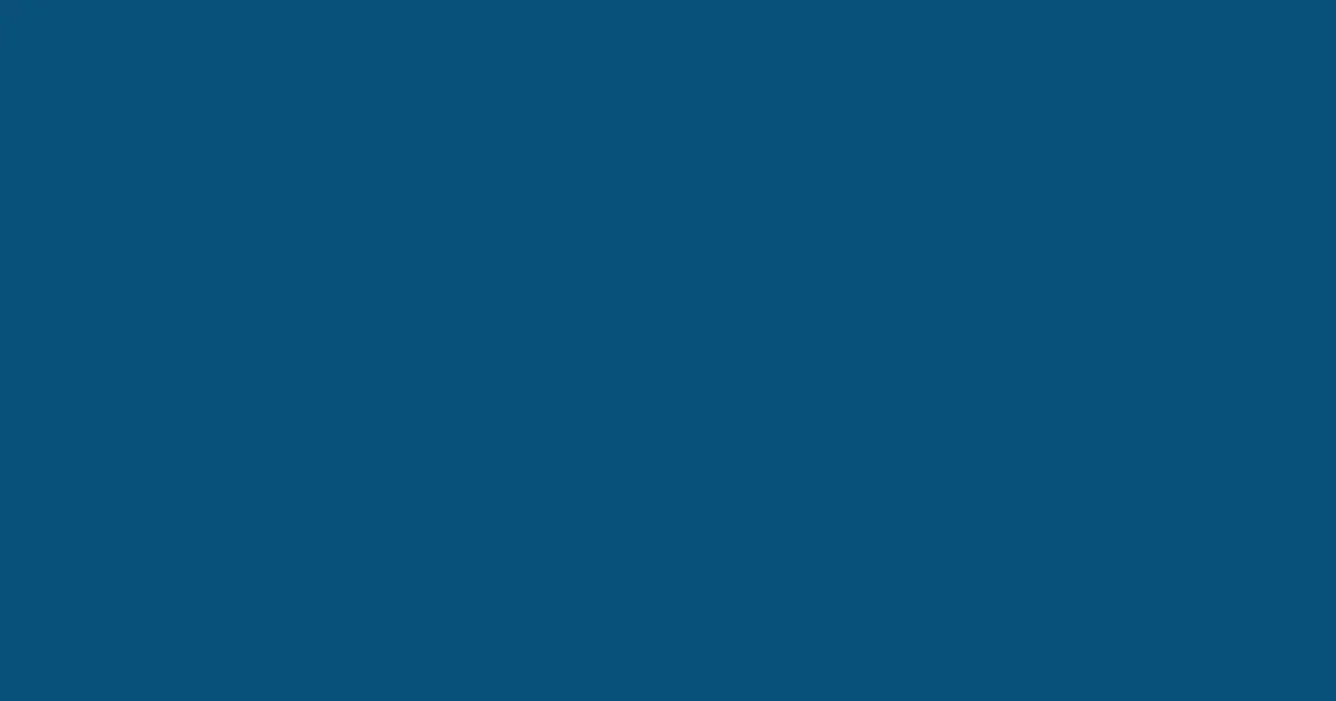 #08517b venice blue color image