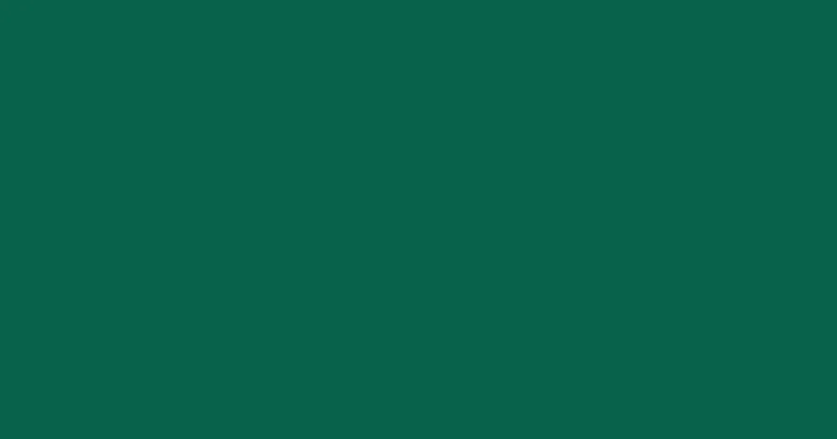 #08624b deep sea green color image