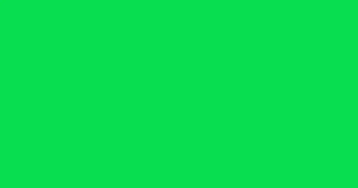 #08df4f malachite color image