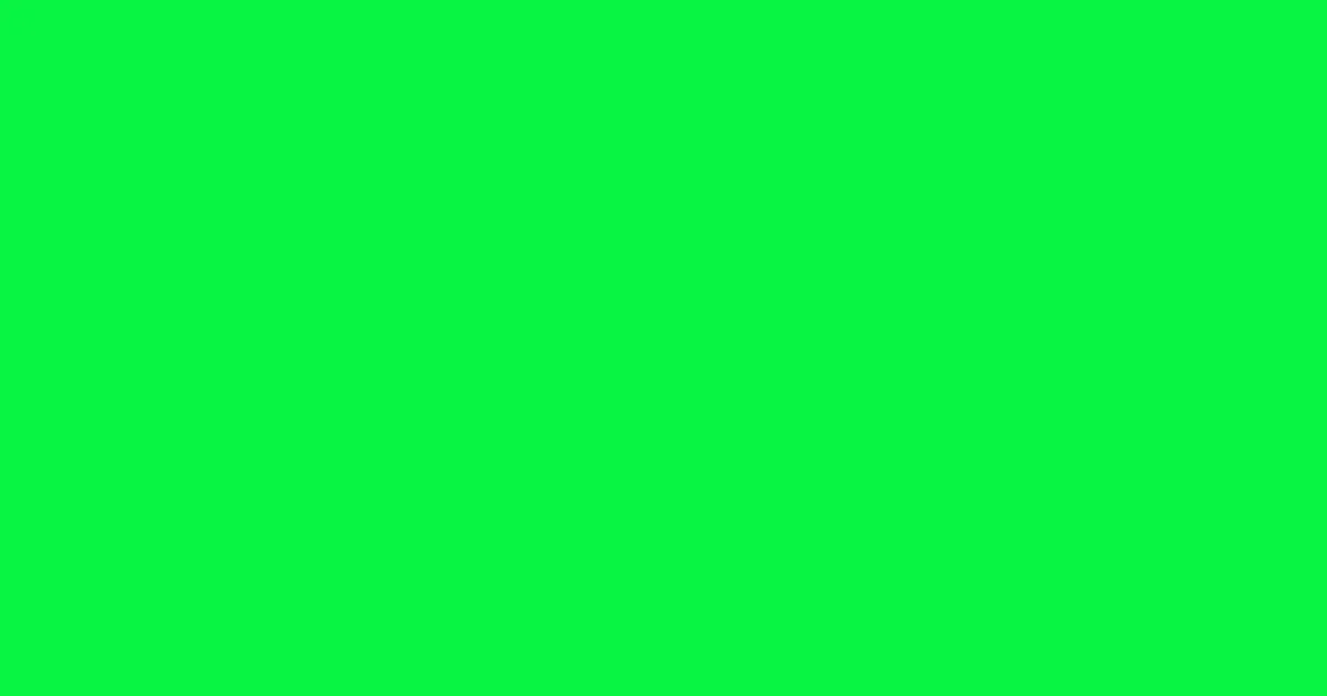 #08f442 malachite color image
