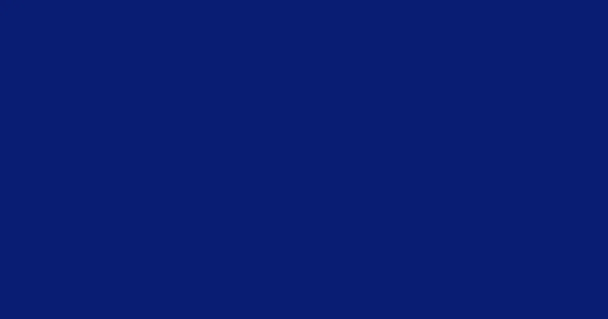 #091d73 deep sapphire color image