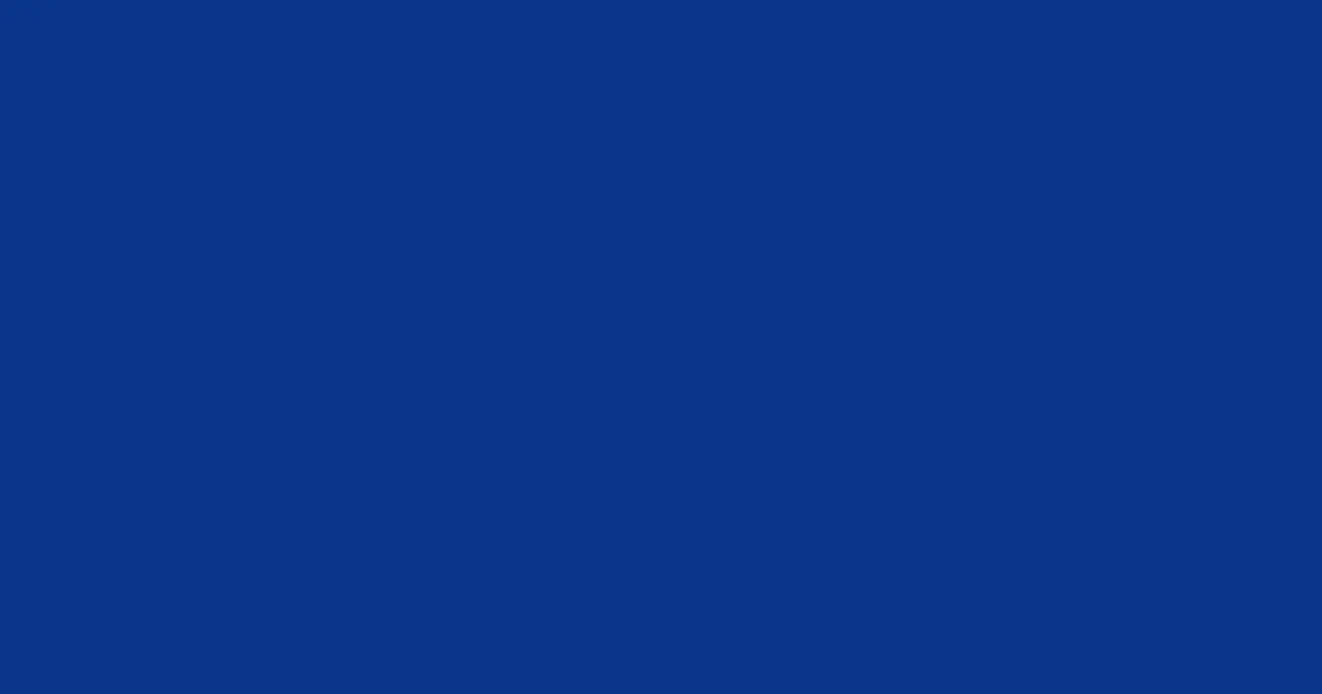 #09368b catalina blue color image
