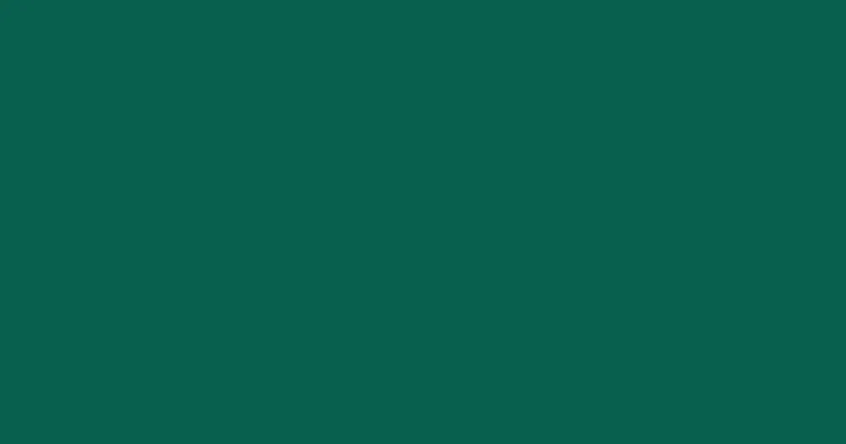 #09604d deep sea green color image