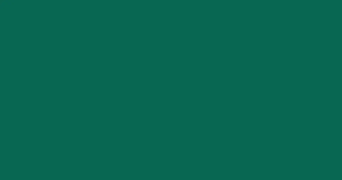 #096752 deep sea green color image