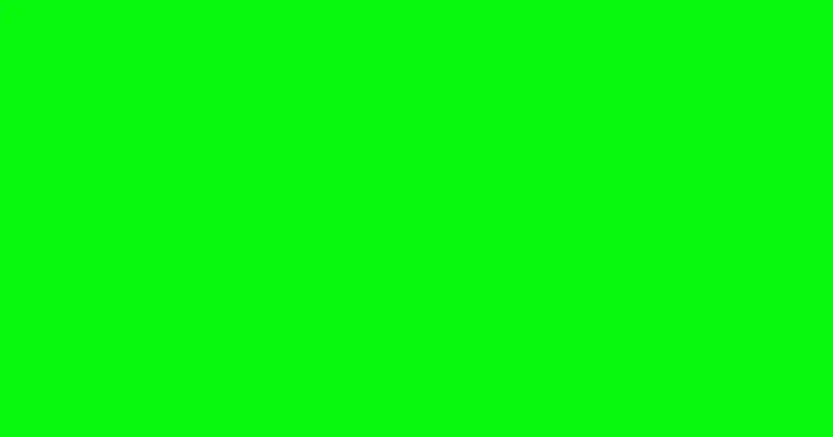 #09f90d green color image