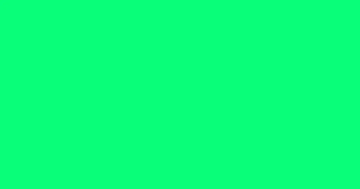 #09fd78 spring green color image
