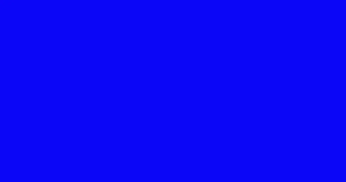 #0a06f6 canary color image