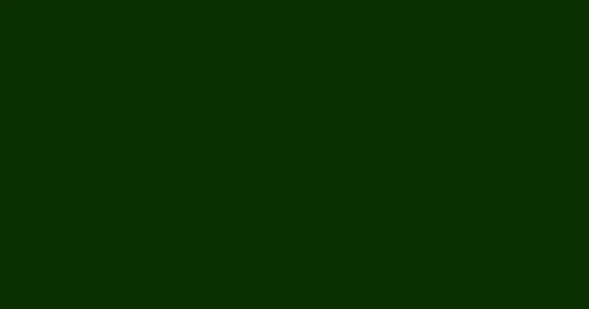 #0a2f00 deep fir color image