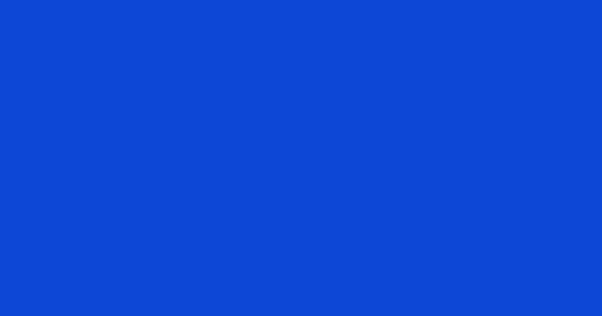 #0a48d3 science blue color image