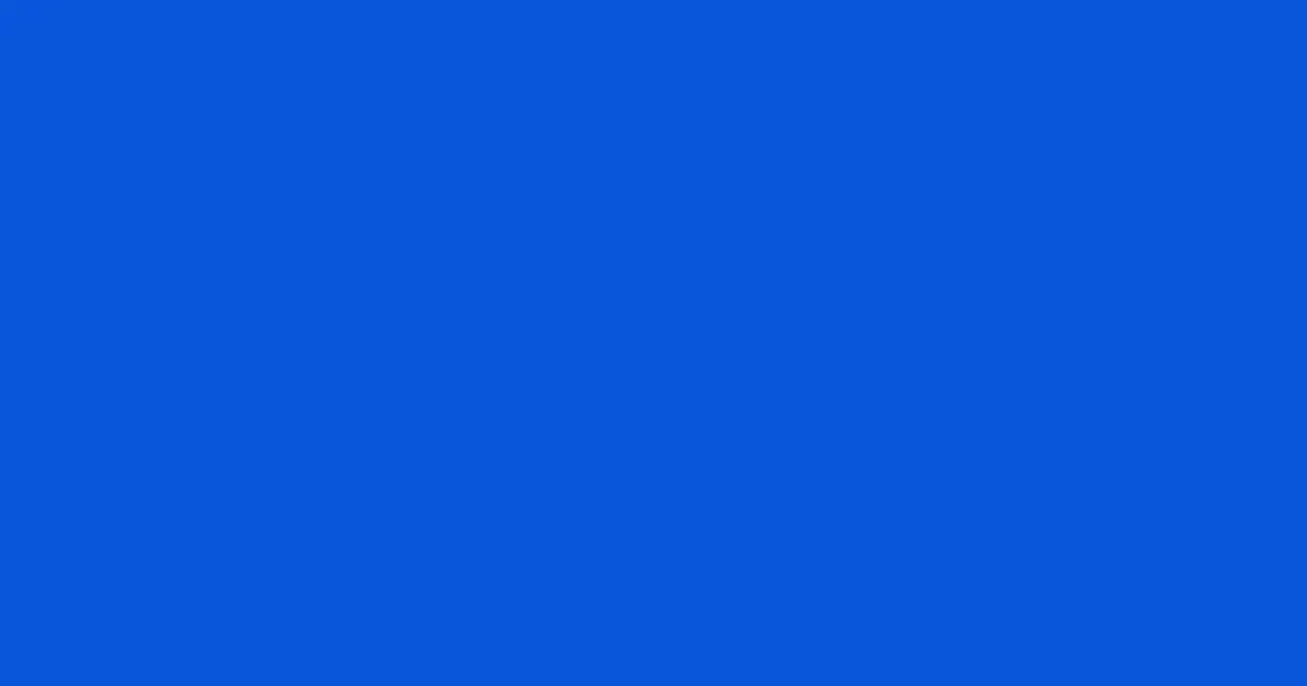 #0a56db science blue color image