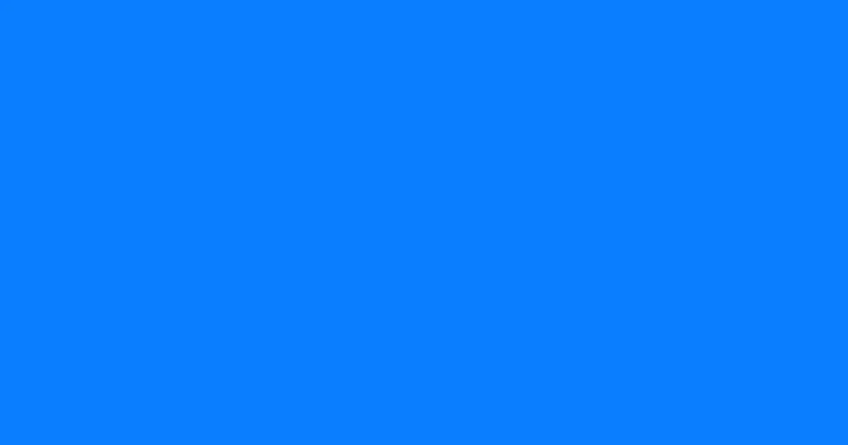 0a7dff - Azure Radiance Color Informations