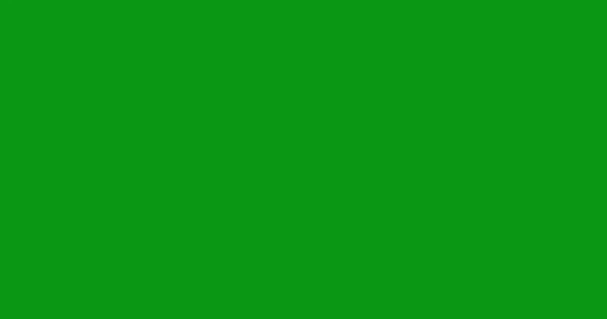 #0a9813 slimy green color image
