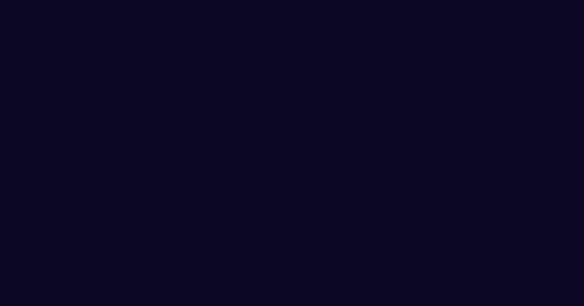 #0b0723 violet color image