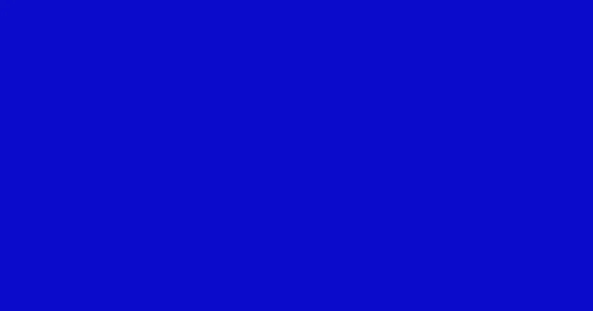 #0b0cca dark blue color image
