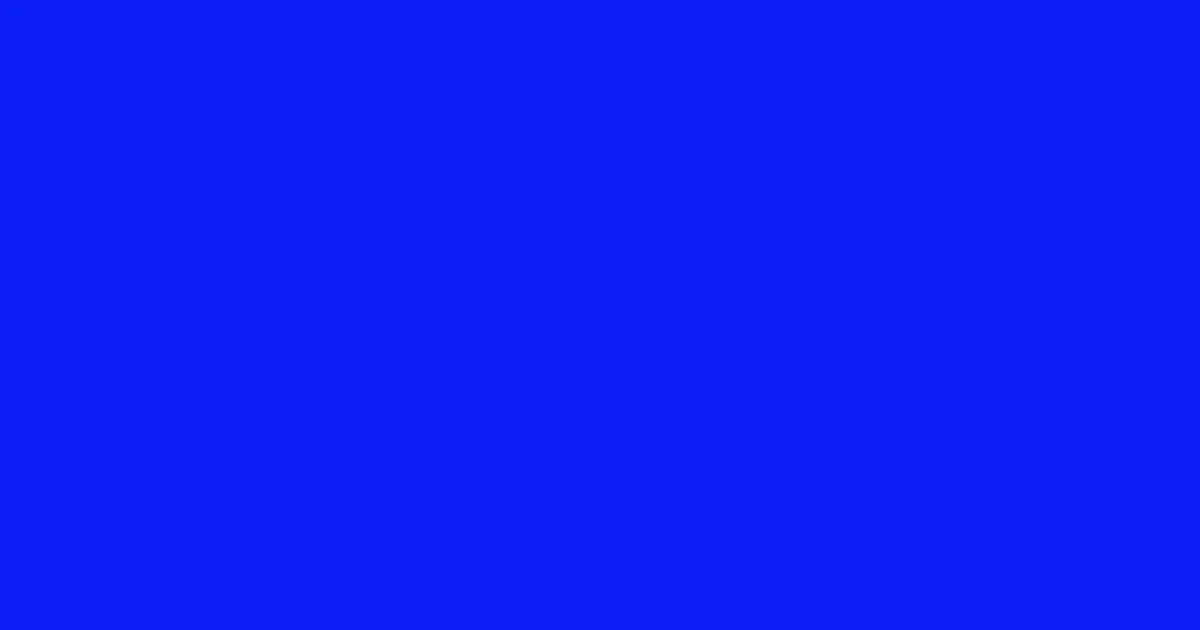 #0b20f7 canary color image