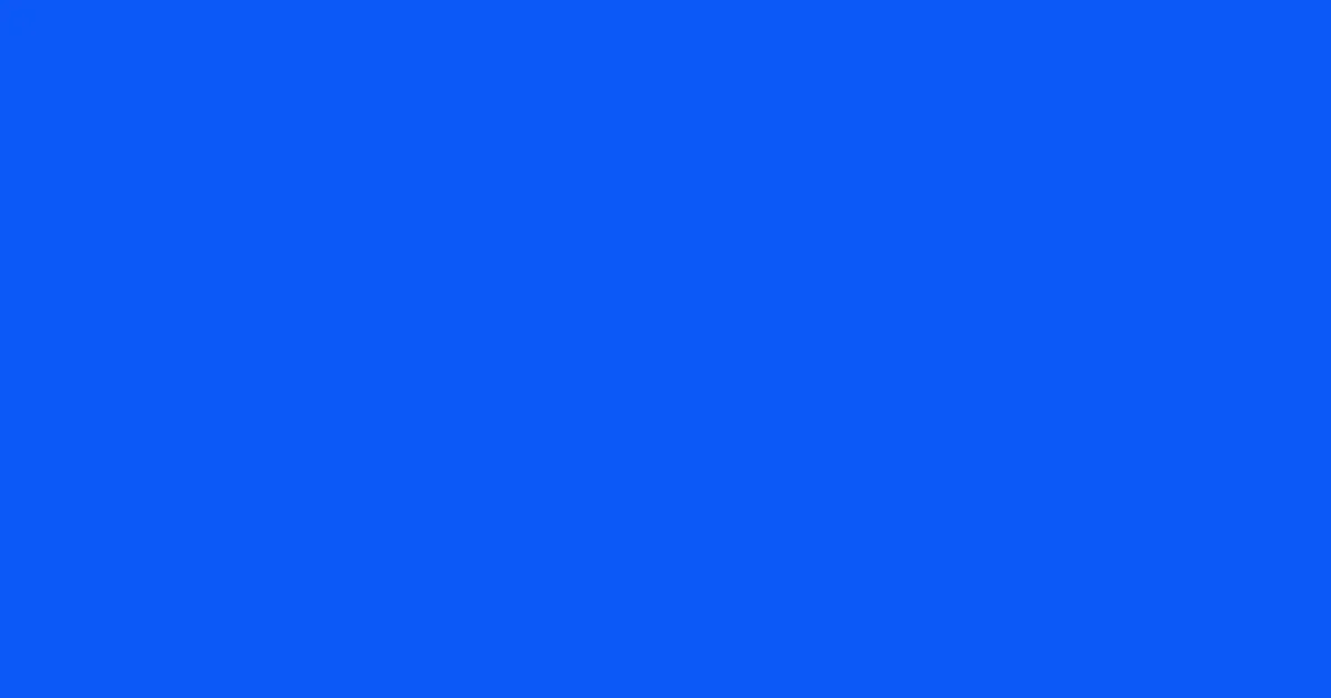 #0c58f7 blue ribbon color image