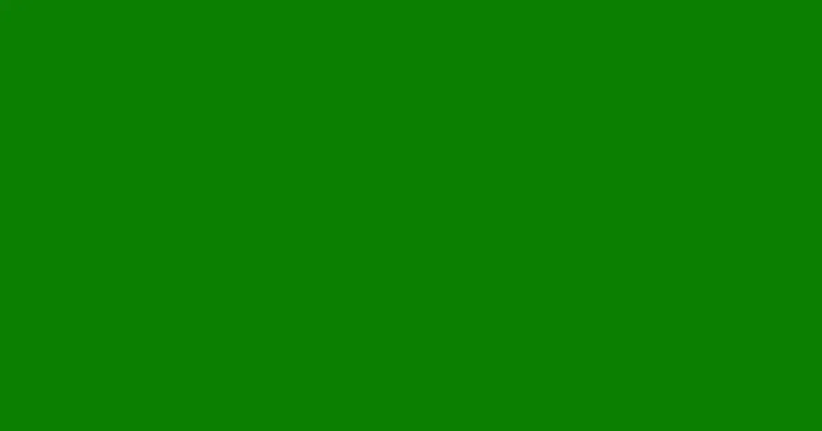 #0c7f03 japanese laurel color image