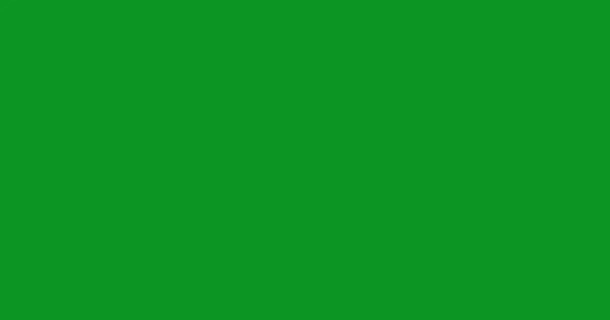 #0d9524 slimy green color image