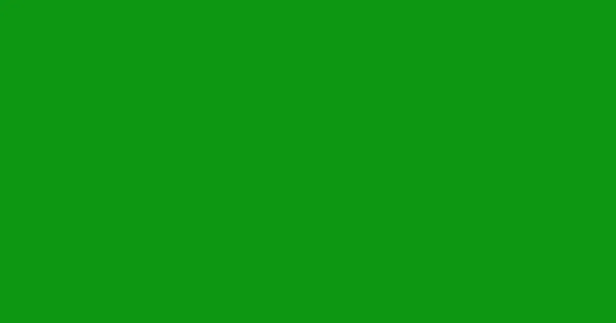 #0d9611 slimy green color image